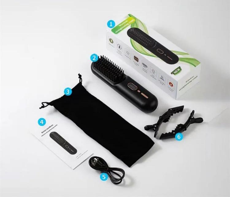 Cepillo Alisador con Control de Temperatura Ajustable – 3 Niveles de Calor
Cepillo Alisador de Cabello con Iones Negativos – Protección Térmica y Carga USB
Cepillo Alisador de Iones Negativos para Cabello y Barba – Tecnología Anti-Frizz
Cepillo Alisador Compacto con Iones Negativos – Alisa y Protege tu Cabello
Cepillo Alisador de Cerámica con Iones Negativos – Control de Calor para Cabello Suave
Cepillo Alisador Profesional con Iones Negativos – Para Cabello Liso y Saludable