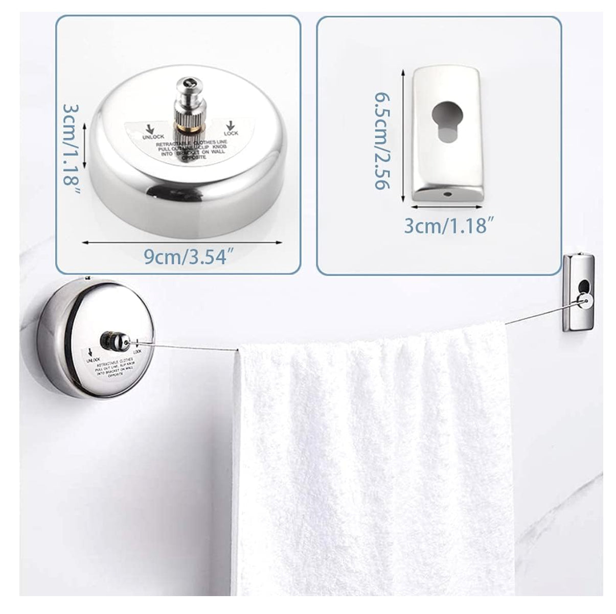 Tendedero Retráctil de Acero Inoxidable 2.74m – Ahorra Espacio y Carga Pesada
Tendedero Retráctil para Ropa – Acero Inoxidable, 2.74 Metros, Resistente
Tendedero Retráctil 2.74m – De Acero Inoxidable con Alta Capacidad de Carga
Tendedero Retráctil de Pared 2.74m – Ideal para Espacios Pequeños y Grandes
Tendedero Retráctil Acero Inoxidable – Cuerda Resistente 2.74m, Ahorro de Espacio
Tendedero Retráctil 2.74m de Acero Inoxidable – Soporta Hasta 10kg de Ropa
Tendedero Retráctil Compacto 2.74m – Ideal pa