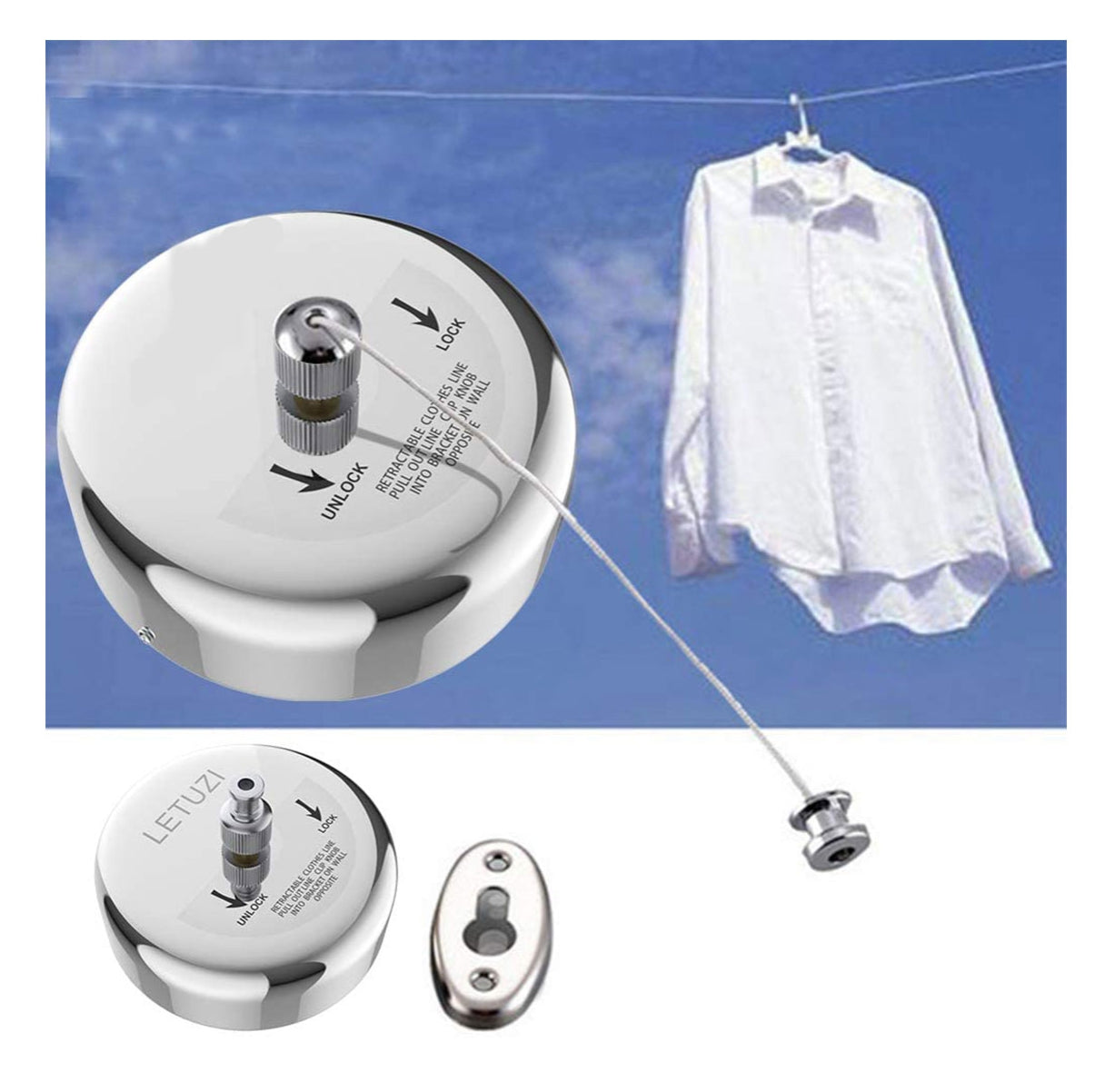 tendedero cable acero retráctil rhossybe, tendero de ropa, cable ropa , cable patio ropas ,Tendedero Retráctil de Acero Inoxidable 2.74m – Ahorra Espacio y Carga Pesada
Tendedero Retráctil para Ropa – Acero Inoxidable, 2.74 Metros, Resistente
Tendedero Retráctil 2.74m – De Acero Inoxidable con Alta Capacidad de Carga
Tendedero Retráctil de Pared 2.74m – Ideal para Espacios Pequeños y Grandes
Tendedero Retráctil Acero Inoxidable – Cuerda Resistente 2.74m, Ahorro de Espacio
Tendedero Retráctil 2.74m de
