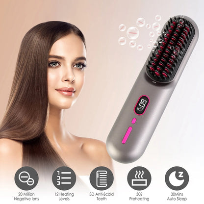 Cepillo Alisador con Iones Negativos – Control de Frizz y Protección Térmica
Cepillo Alisador Profesional con Tecnología de Iones Negativos – Para Cabello Suave
Cepillo Alisador de Cerámica con Iones Negativos – Reduce el Frizz y Encrespamiento
Cepillo Alisador Portátil con Iones Negativos – Para Cabello Liso y Brillante