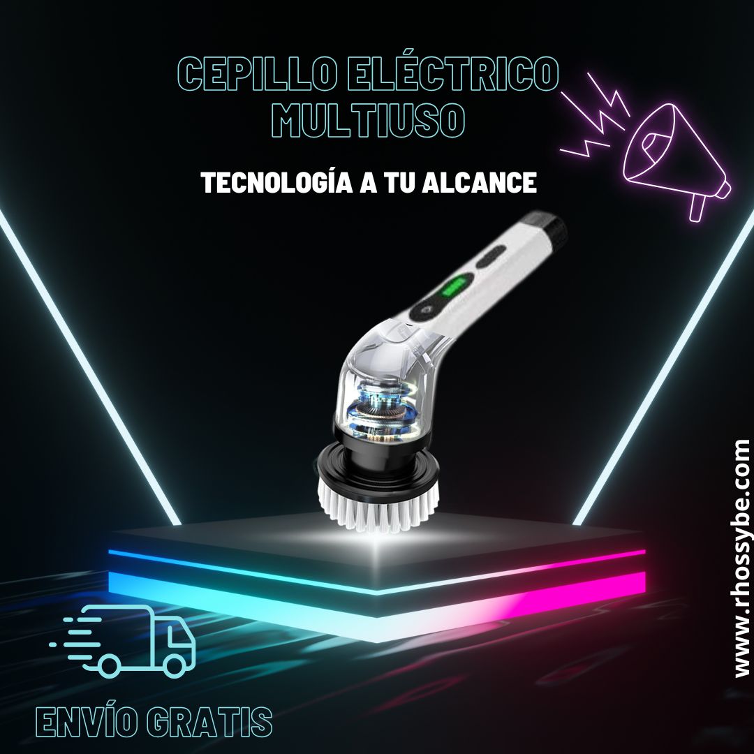 cepillo eléctrico para hogar multiuso , cepillo eléctrico para baño, cepillo eléctrico para auto, cepillo eléctrico de limpieza , gadgets de limpieza para hogar .MagicBrushPRO , Limpieza Sin Esfuerzo, Limpieza Fácil